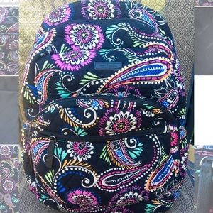 Vera Bradley- Bandana Swirl Medium Backpack